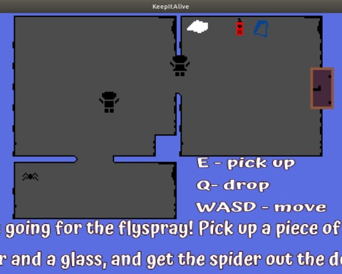 Keep The Spider Alive!