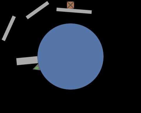 Crate Jump: Planet of the pressing of the spacebar