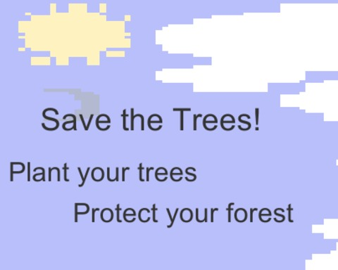 Save the Trees!