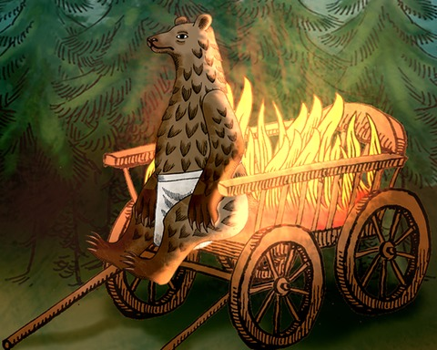 Once Bear Got a Job at Hell