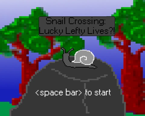 Snail Crossing: Lucky Lefty Lives?!