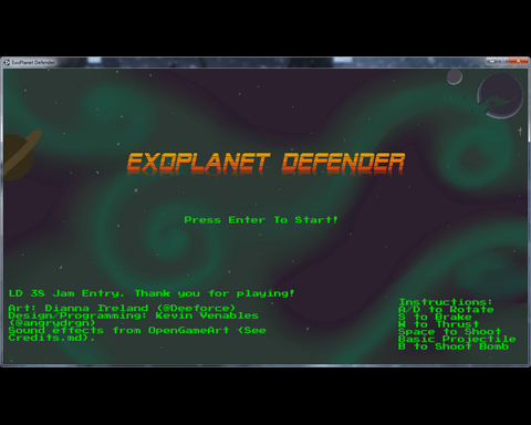ExoPlanet Defender
