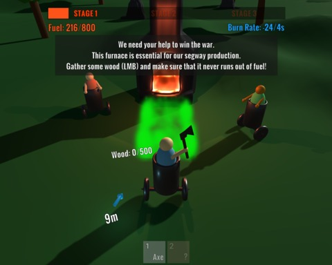 The Segway Furnace: Preparing for War