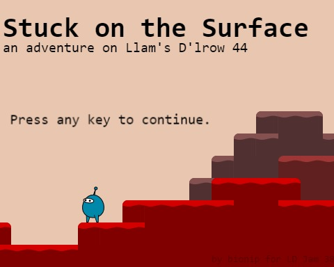 Stuck on the Surface