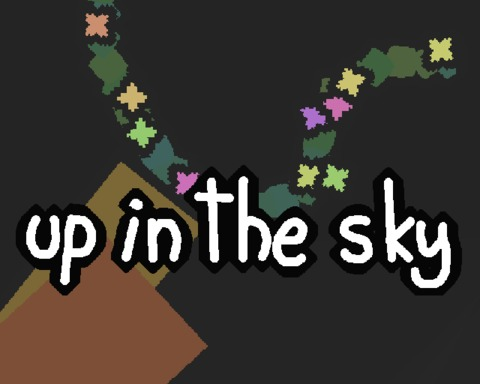 up in the sky