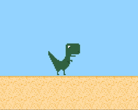 Keep the dinosaur alive