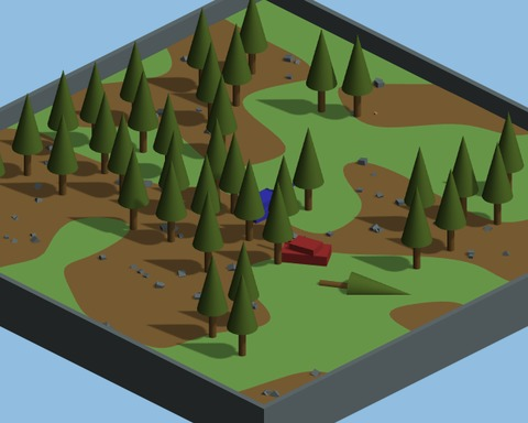 Forest Protection with Heavy Artillery
