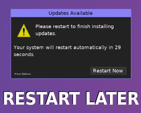 Restart Later