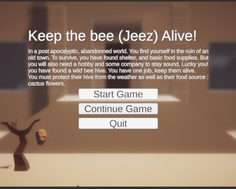 Keep the bee (Jeez) Alive