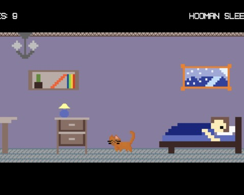CAT KEEPS YOUR NIGHTMARES OUT