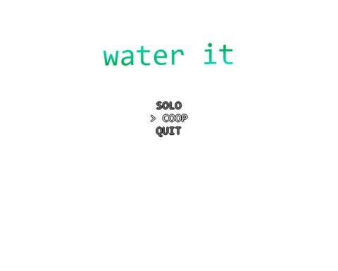 water it 