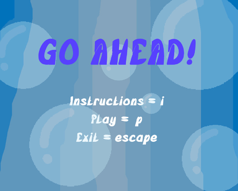 Go Ahead!