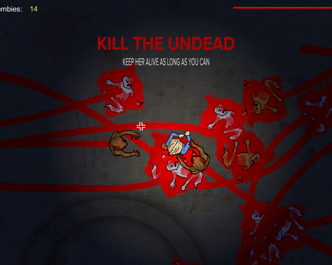 Kill the undead - keep her alive (for as long as you can)