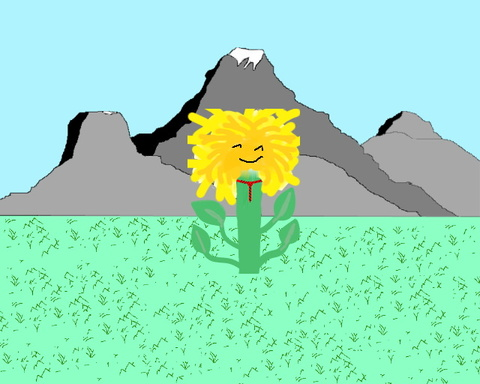 Flora is chilling