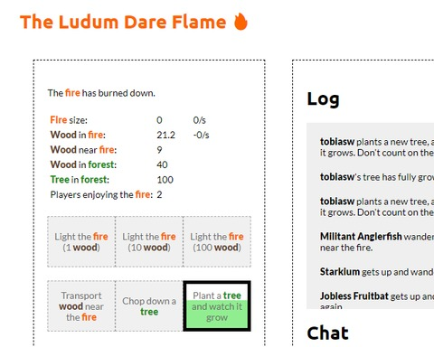 The Ludum Dare Flame 🔥