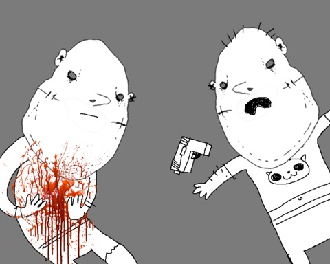 HOLY SHIT I accidentally shot my friend in the stomach