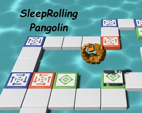Sleep-Rolling Pangolin