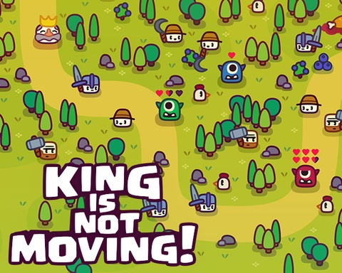 King is not moving!