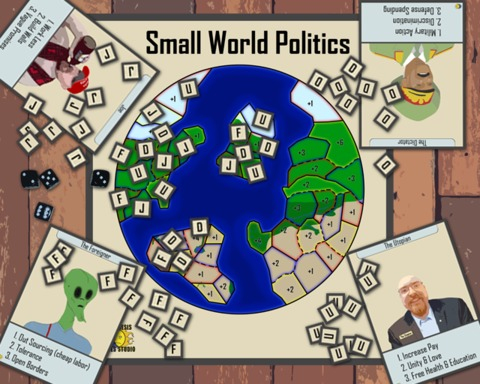 Small World Politics (Board Game)