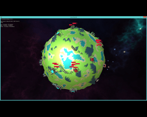 Tiny Global Annihilation
