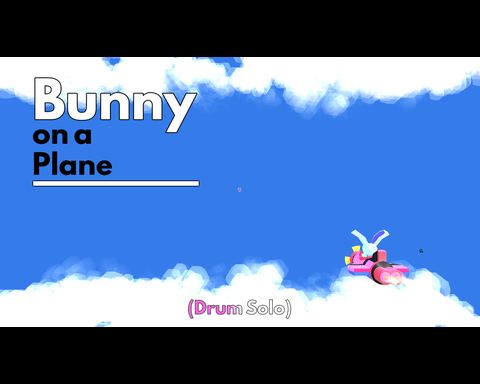Bunny On A Plane