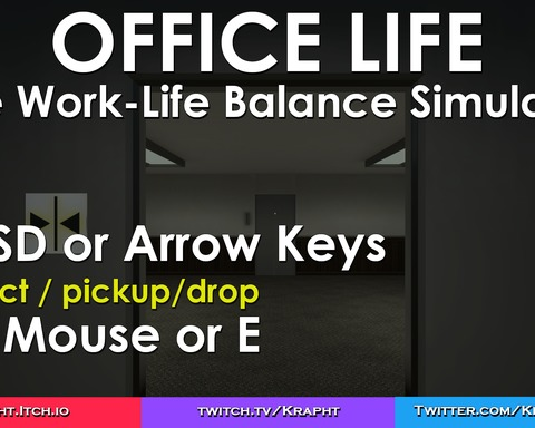 Office Life, the Work-Life Balance Simulator