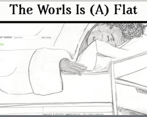 The world is (a) flat
