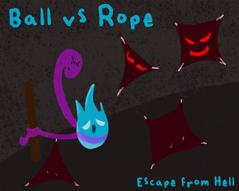 Ball vs Rope: Escape from Hell
