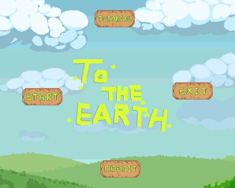 To the earth