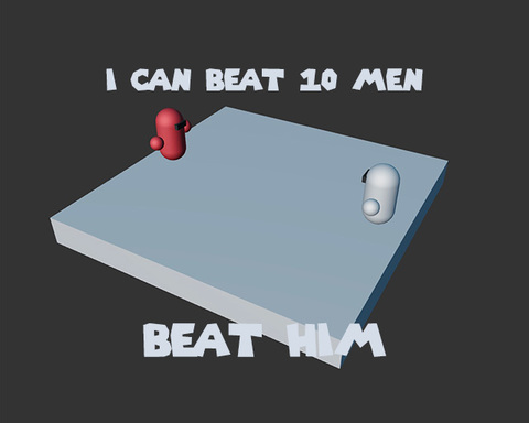 BEAT HIM