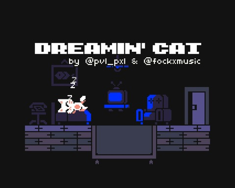 Dreamin' Cat