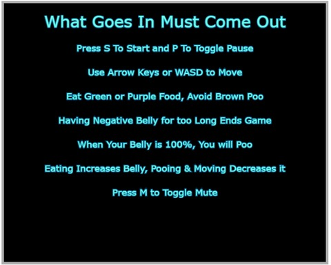 What Goes In Must Come Out