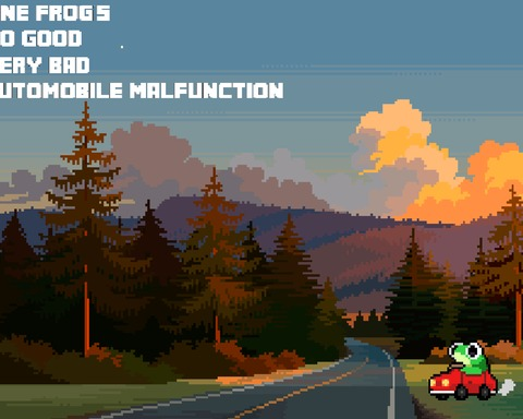One Frog's No Good Very Bad Automobile Malfunction