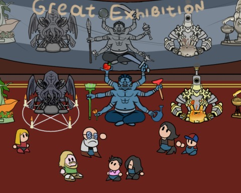 A few minutes at the museum