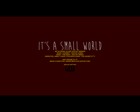 It's a Small World
