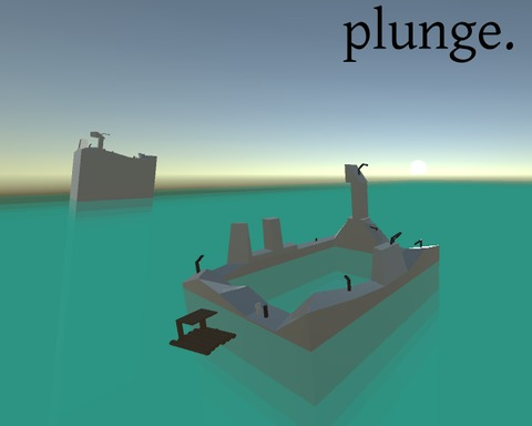 plunge.