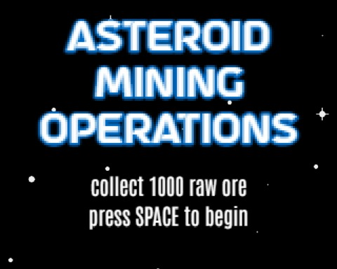Asteroid Mining Operations