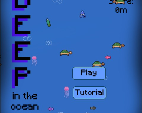Deep in the ocean