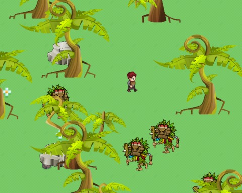 Deep in the jungle