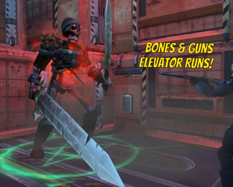 Bones & Guns Elevator runs