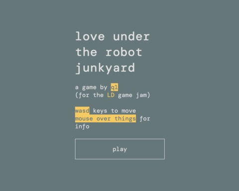 Love Under the Robot Junkyard