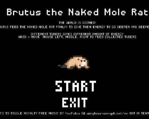 Brutus The Naked Mole Rat