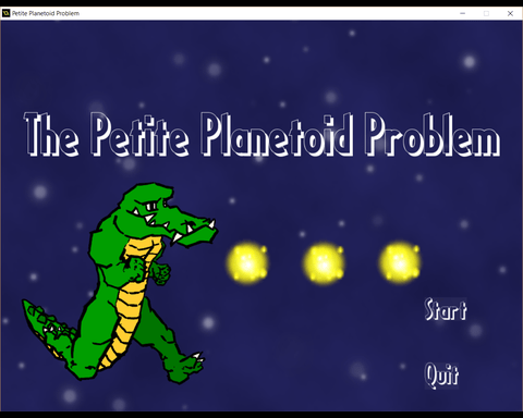 The Petite Planetoid Problem