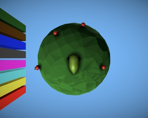 Snake on a Sphere