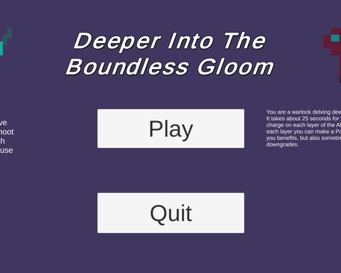 Deeper Into The Boundless Gloom