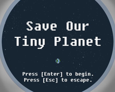 Save Our Tiny Planet