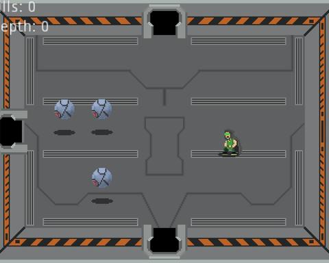 SciDiver: a science fiction themed zelda-like
