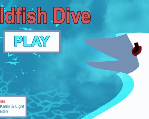 Goldfish Diving