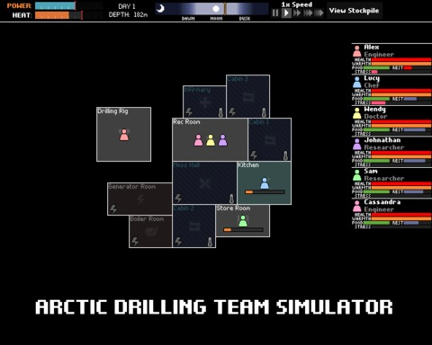 Arctic Drilling Team Simulator