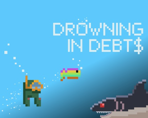 Drowning in debts